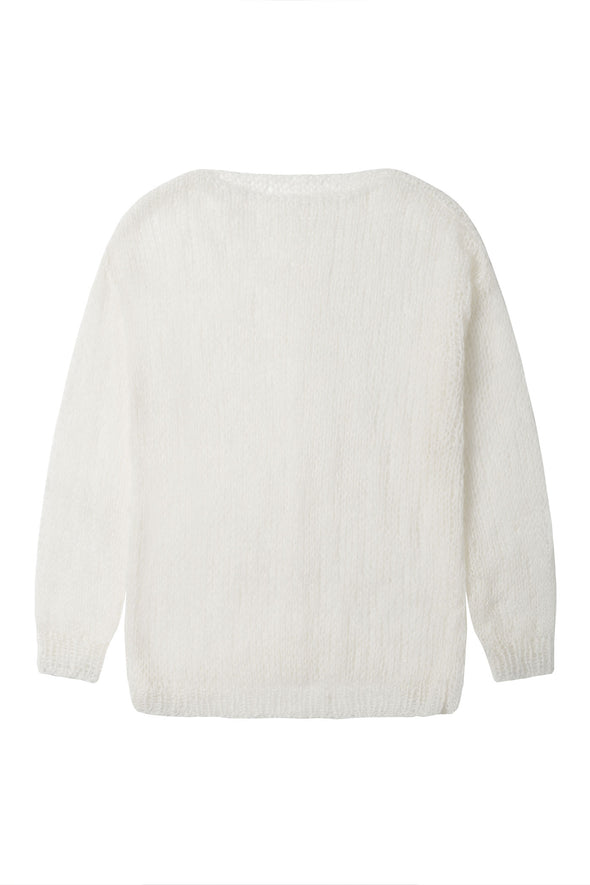 Kateryna Mohair Sweater - Ivory