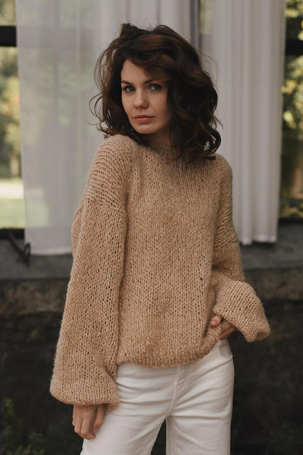 Oksana Alpaca & Merino Sweater