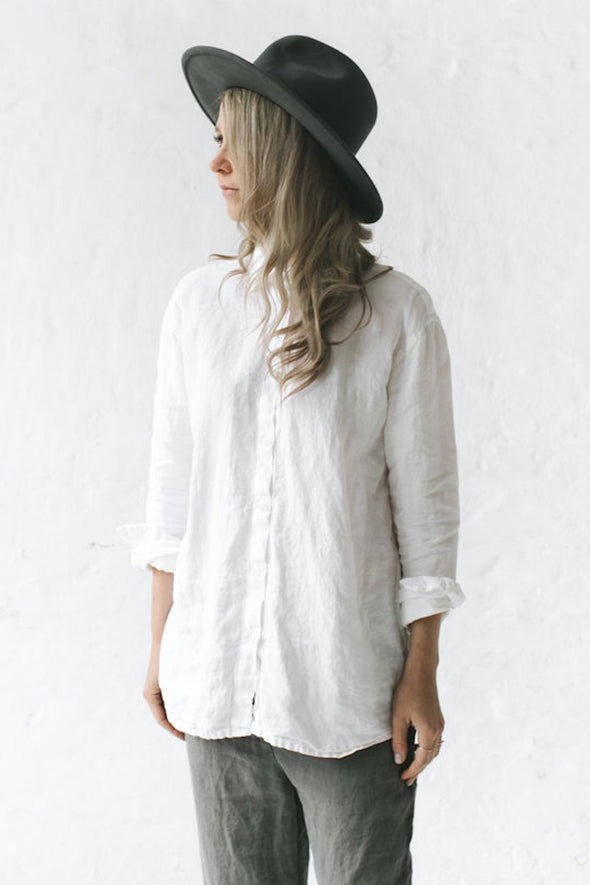 Linen Shirt - White