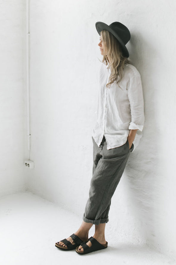 Linen Shirt - White