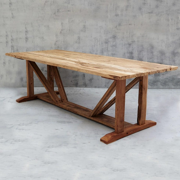 Mandela Large Rustic Dining Table